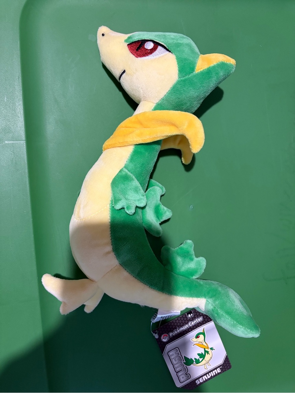 OFFICIAL Pokémon Center Servine 2011 Plush Nintendo World 11in Pokedoll